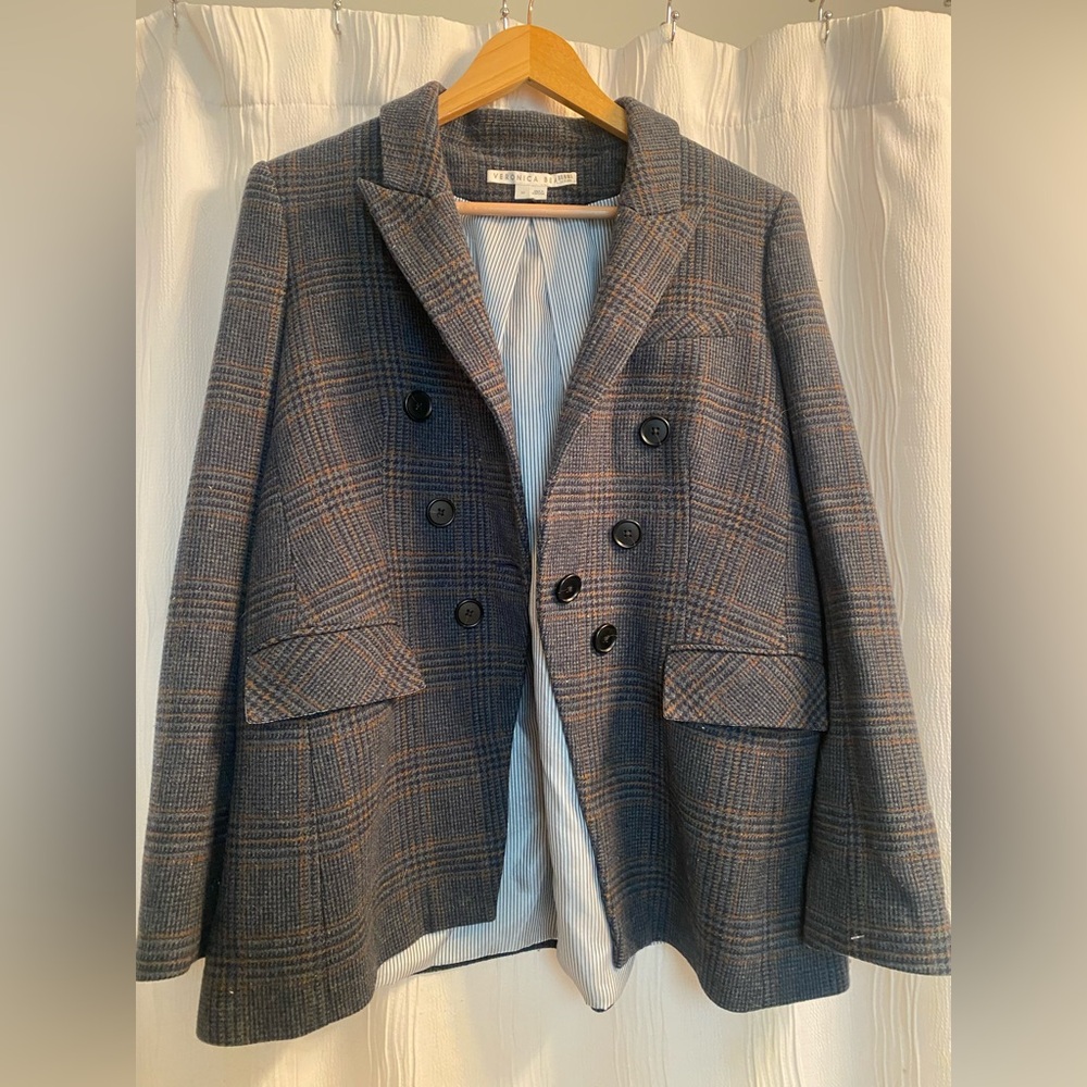 Veronica Beard Yareli Dickey blazer jacket New 10 🤩 WOW!!